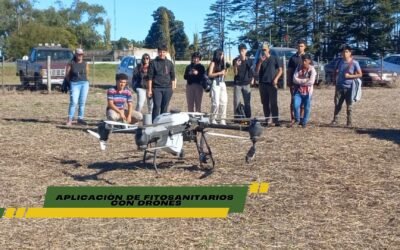 Aplicación de fitosanitarios con Drones.